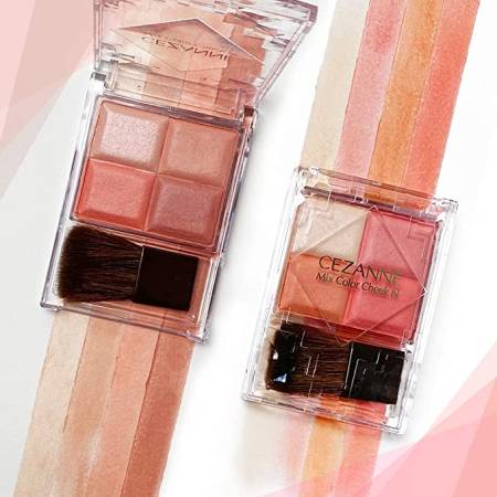 картинка CEZANNE Mix Color Cheek Blush магазин одежды и аксессуаров являющийся официальным дистрибьютором в России  CEZANNE Mix Color Cheek Blush