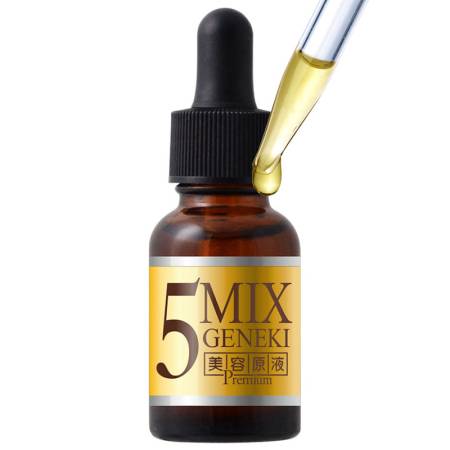 Cosmetex Roland 5 MIX GENEKI 100 Concentrated multicomponent serum for the face "All in one", 20ml