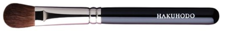 картинка J006 Hakuhodo Eye Shadow Brush Round & Flat магазин одежды и аксессуаров являющийся официальным дистрибьютором в России  J006 Hakuhodo Eye Shadow Brush Round & Flat