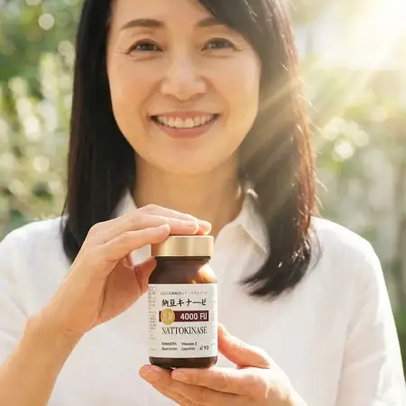 YUUGEN You Are Genki Nattokinase 4000FU for vascular and heart health, for 1 month