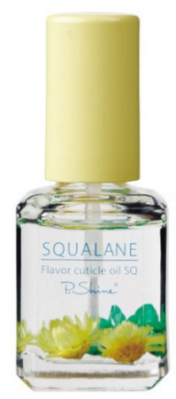 картинка P. Shine squalane oil for nails, 12ml магазин одежды и аксессуаров являющийся официальным дистрибьютором в России  P. Shine squalane oil for nails, 12ml