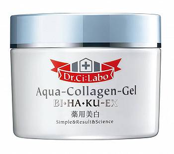 Dr. Ci: Labo Aqua-Collagen-Gel BI HA KU EX Whitening Collagen Facial Gel, 50g Dr. Ci: Labo Aqua-Collagen-Gel BI HA KU EX Whitening Collagen Facial Gel, 50g
