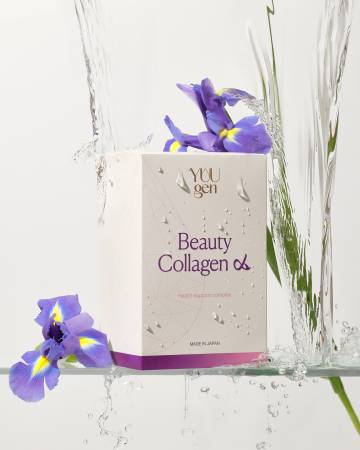 YUUGEN Beauty Collagen α Beauty complex with collagen and swallow's nest, for 28 days