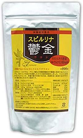 Algae Spirulina Turmeric, 800 pieces for 26 days - Buy certified Japanese Health Supplements | 36Best Kawai Algae Spirulina Turmeric, 800 pieces for 26 days