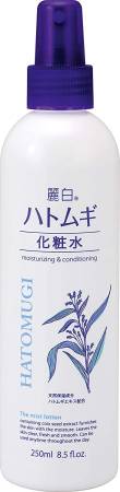 KUMANO Hatomugi Reishiro Lotion-mist for moisturizing the skin, 250 ml