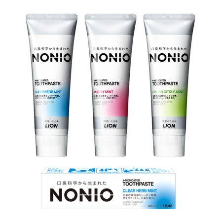 LION Nonio +Medicated Toothpaste Complex action toothpaste, 130g