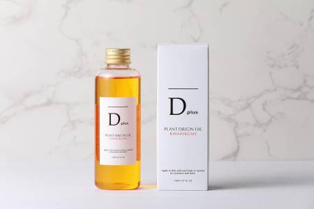 KOR JAPAN Dplus Plant Origin Oil Kinmokusei Natural universal oil for hair, body and face with osmanthus aroma, 150 ml