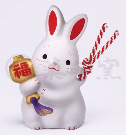 Rabbit with a bell - a symbol of 2023 (52)