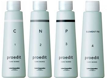 картинка LEBEL Proedit Care Works Set "Happiness for hair Lebel" 4 stages магазин одежды и аксессуаров являющийся официальным дистрибьютором в России  LEBEL Proedit Care Works Set "Happiness for hair Lebel" 4 stages