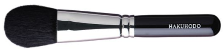 G506 Hakuhodo Blush Brush M round and flat H2186