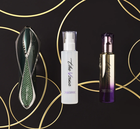 ARTISTIC&CO The Vzusa Set Cosmetology device complete with branded lotion and cream for skin lifting