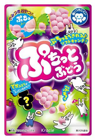 картинка Kracie Popin' Cookin' Puchitto Kudamono candy with grape flavor магазин одежды и аксессуаров являющийся официальным дистрибьютором в России  Kracie Popin' Cookin' Puchitto Kudamono candy with grape flavor