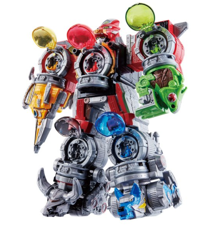 картинка Bandai Ranger Kyutama 01,03,05,07,09 Gattai DX Kyuren-Oh Combo set магазин одежды и аксессуаров являющийся официальным дистрибьютором в России  Bandai Ranger Kyutama 01,03,05,07,09 Gattai DX Kyuren-Oh Combo set