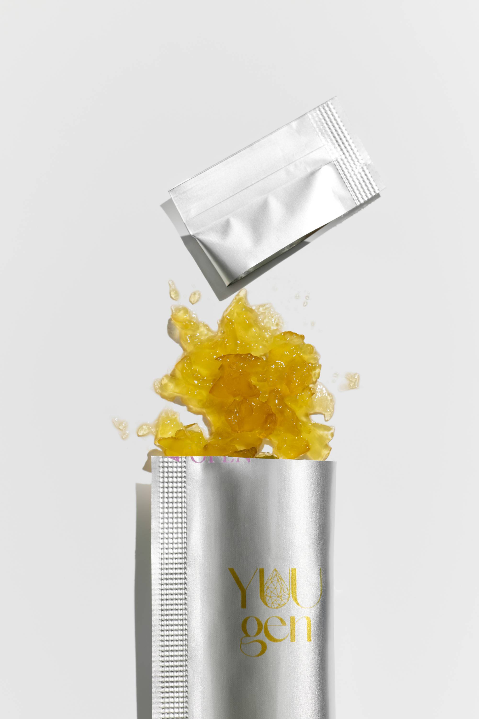 YUUGEN Rose Confiture Wellness collagen Коллаген-конфитюр 3000 мг с плацентой розы, на 1 месяц - фото