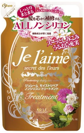 картинка KOSE Cosmeport Je l'aime Secret Des Fleurs Treatmen conditioning Balm for dry hair "Moisturizing - Secrets of flowers" магазин одежды и аксессуаров являющийся официальным дистрибьютором в России  KOSE Cosmeport Je l'aime Secret Des Fleurs Treatmen conditioning Balm for dry hair "Moisturizing - Secrets of flowers"