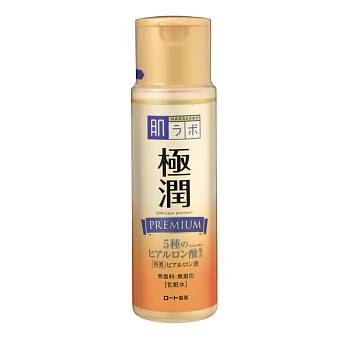 Купить ROHTO HADA LABO Gokujun Premium Super Moist Lotion — глубоко увлажняющий лосьон-концентрат, 170 мл на 36best.com — фото ROHTO HADA LABO Gokujun Premium Super Moist Lotion — глубоко увлажняющий лосьон-концентрат, 170 мл - фото