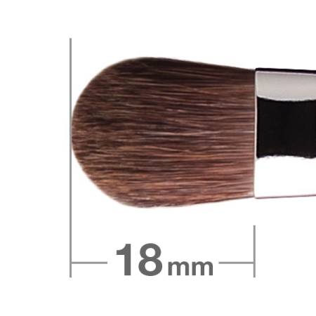 картинка J220H Hakuhodo Eye Shadow Brush Round & Flat магазин одежды и аксессуаров являющийся официальным дистрибьютором в России  J220H Hakuhodo Eye Shadow Brush Round & Flat