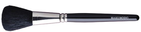 Hakuhodo K022 Powder Brush round and flat