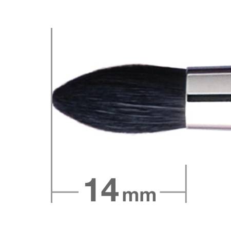 картинка G5526 Hakuhodo Eye Shadow Brush round Brush for eyes магазин одежды и аксессуаров являющийся официальным дистрибьютором в России  G5526 Hakuhodo Eye Shadow Brush round Brush for eyes