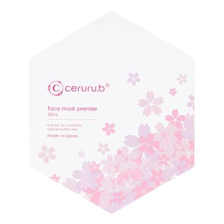 Ceruru.b Face Mask Premier Spring 2022 Rejuvenating face mask with nano-sized particles, limited spring design