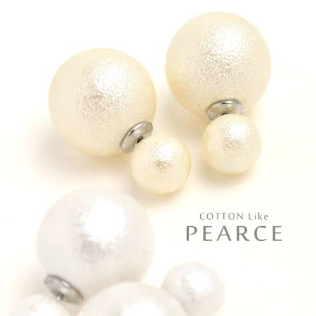 MAGGIO Cotton Pearl Earrings Earrings