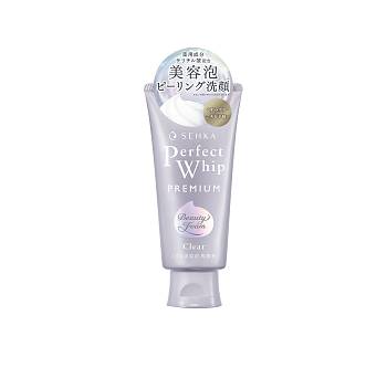 SHISEIDO Hada Senka Premium Perfect Whip Clear Skin cleansing foam against inflammation with micro-bubbles, 120 g