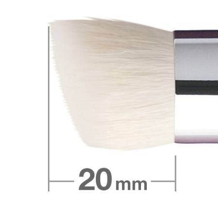 картинка Hakuhodo G5553-2mm Powder & Liquid Brush round/angled магазин одежды и аксессуаров являющийся официальным дистрибьютором в России  Hakuhodo G5553-2mm Powder & Liquid Brush round/angled
