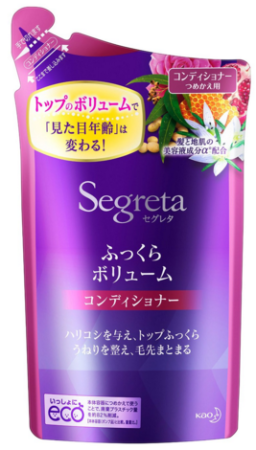 KAO Segreta hair conditioner, a series of anti-aging care