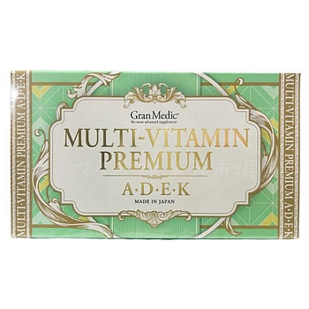 Esthe Pro Labo GranMedic Multi-Vitamin Premium ADEK  Премиум мультивитамины A,D.E.K,  на 2 месяца - фото