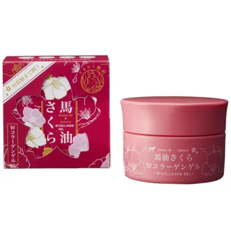 Horse Oil Sakura W Collagen Gel all-in-one, 100 g