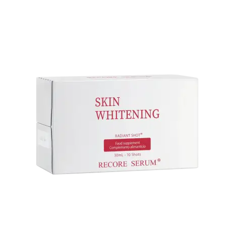 RECORESERUM Skin Whitening Radian Shot Antioxidant drink against pigmentation and glycation, 10 servings
