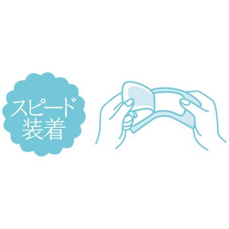 Unicharm Sweet Kiyora – pads for each day, 72 pcs