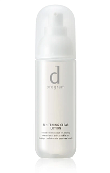 Купить SHISEIDO d Program Whitening Clear Lotion Осветляющий лосьон для идеального тона кожи, 125 мл на 36best.com — фото SHISEIDO d Program Whitening Clear Lotion Осветляющий лосьон для идеального тона кожи, 125 мл - фото