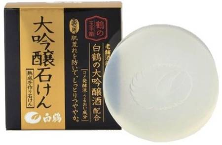 Hakutsuru Daiginjo Soap Moisturizing soap based on rice sake Daiginjo, 100g