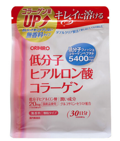 Collagen + hyaluronic acid + glucosamine ORIHIRO 30 days