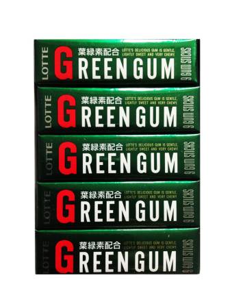 Gum, Green Gum, Lotte
