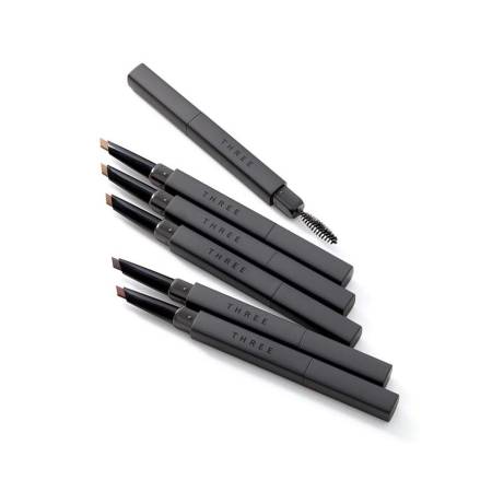 картинка THREE Advanced Eye-Dentity Eyebrow Pencil  магазин одежды и аксессуаров являющийся официальным дистрибьютором в России  THREE Advanced Eye-Dentity Eyebrow Pencil