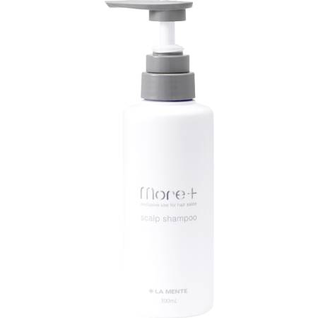 картинка LA MENTE More+ Scalp Shampoo, 300 ml магазин одежды и аксессуаров являющийся официальным дистрибьютором в России  LA MENTE More+ Scalp Shampoo, 300 ml