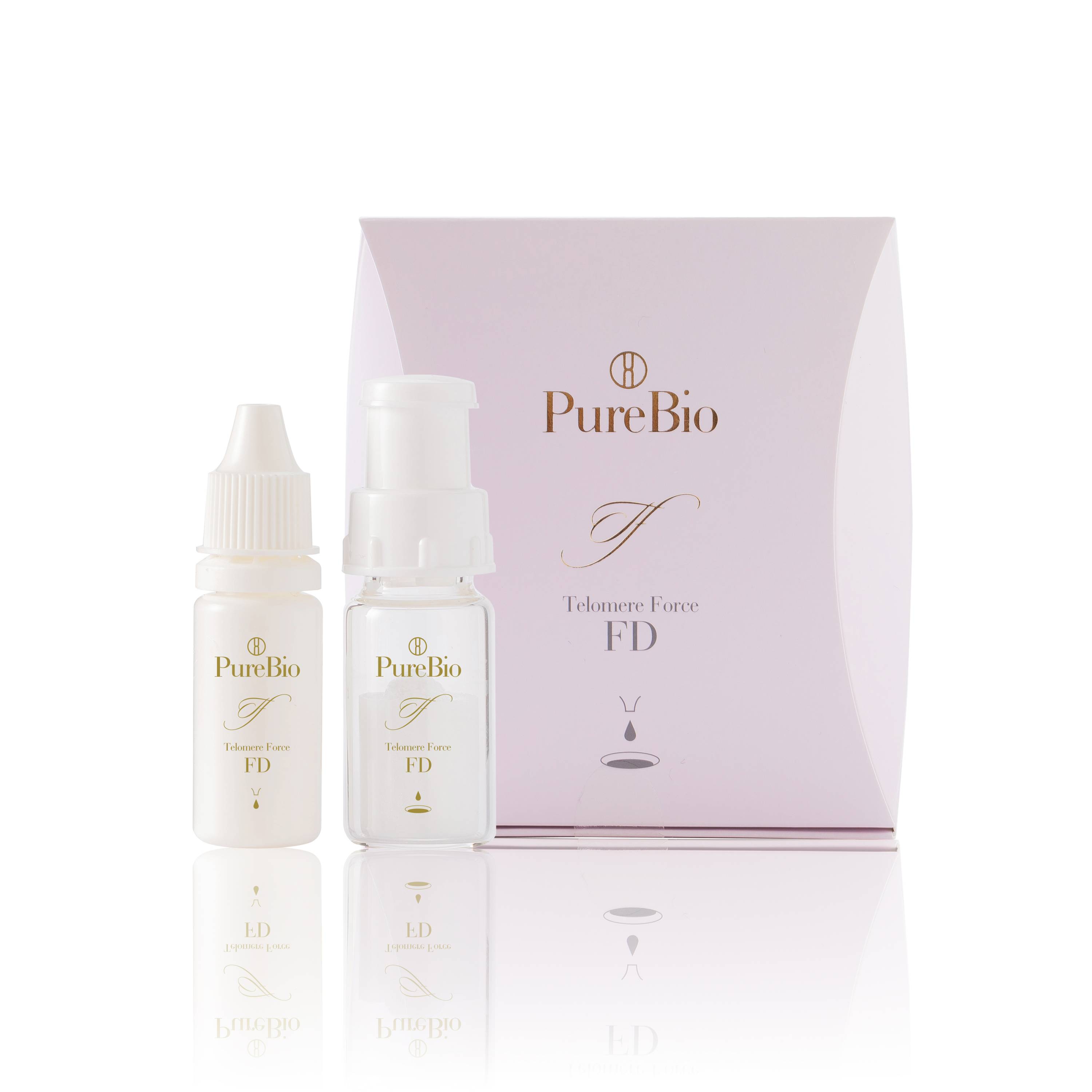 Japanese Skincare - Buy PureBio Telomere Force FD Sublimated serum with maximum anti-wrinkle effect, 8 ml Online from Japan | 36Best Kawai PureBio Telomere Force FD Sublimated serum with maximum anti-wrinkle effect, 8 ml