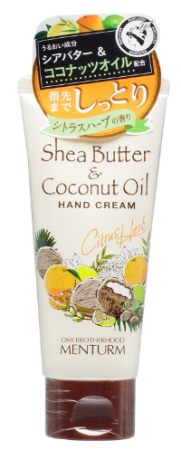 картинка MENTURM Shea Butter & Coconut Oil hand cream магазин одежды и аксессуаров являющийся официальным дистрибьютором в России  MENTURM Shea Butter & Coconut Oil hand cream