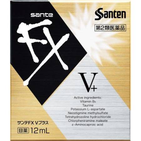 Santen Gold Eye drops to relieve eye fatigue and redness, 12ml