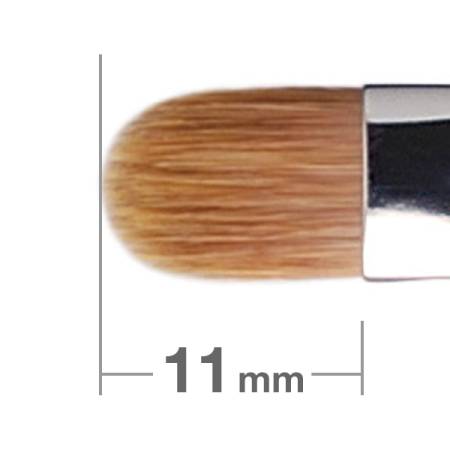 картинка B242BkSL Hakuhodo Eye Shadow Brush round and flat магазин одежды и аксессуаров являющийся официальным дистрибьютором в России  B242BkSL Hakuhodo Eye Shadow Brush round and flat