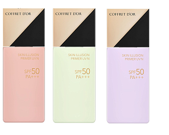 Kanebo Coffret D'or Skin Illusion Primer UV N Makeup base against skin imperfections SPF 50 PA+++, 25 ml