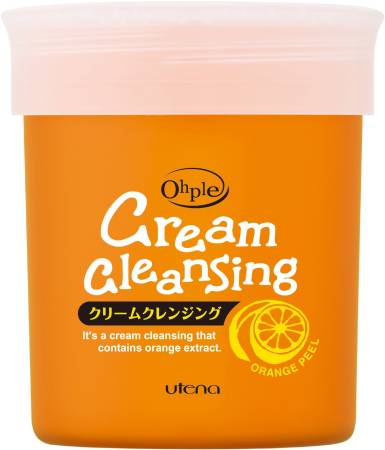 Japanese Skincare - Buy Utena Ohple Cream Cleansing Massage, toning, and cleansing cream for removing make-up with extract of orange peel, 280 gr Online from Japan | 36Best Kawai Utena Ohple Cream Cleansing Massage, toning, and cleansing cream for removing make-up with extract of orange peel, 280 gr