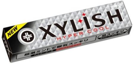 Meiji xylish Chewing gum in a pack, 12pcs