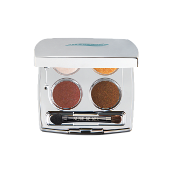 RECORESERUM BIJOU DE MER Powdery Oil Eye Shadow Пудрово-масляные тени для век, палетка - фото