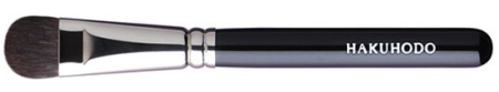 картинка B532BkSL Hakuhodo Eye Shadow Brush round and flat магазин одежды и аксессуаров являющийся официальным дистрибьютором в России  B532BkSL Hakuhodo Eye Shadow Brush round and flat