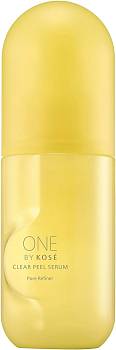 KOSE ONE BY KOSE Clear Peel Serum Transparent peeling serum for narrowing pores and smoothness of the skin, 120 ml