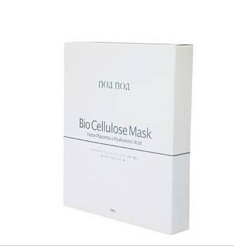 Купить noa noa Luxe Bio Cellulose Mask Омолаживающая маска для лица из биоцеллюлозы с лошадиной плацентой и гиалуроновой кислотой, 5 шт на 36best.com — фото noa noa Luxe Bio Cellulose Mask Омолаживающая маска для лица из биоцеллюлозы с лошадиной плацентой и гиалуроновой кислотой, 5 шт - фото