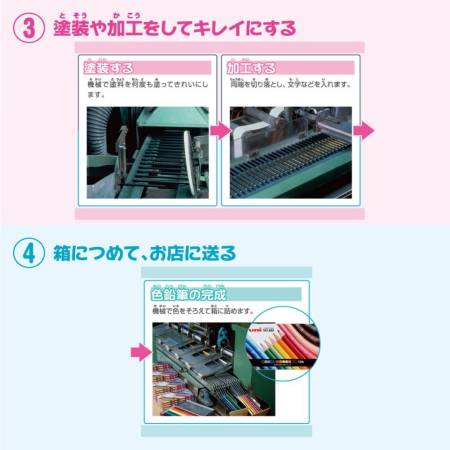 Mitsubishi pencil Set of pencils Uni COLORED PENCIL